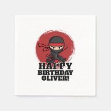 Ninja verjaardagsfeestje