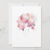 Ninja verjaardagsuitnodiging - Ninja Girl Party Kaart (Achterkant)