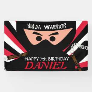 Ninja Warrior Birthday Spandoek