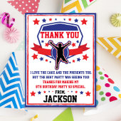 Ninja Warrior Dank je Briefkaart