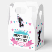 Ninja Warrior Girls Birthday Favour Box Bedankdoosjes (Geopend)
