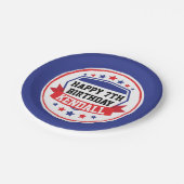 Ninja Warrior Girls Party Papieren Bordje (Gekanteld)