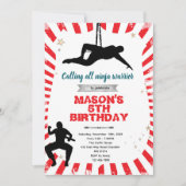 Ninja warrior party Invitation (Devant)