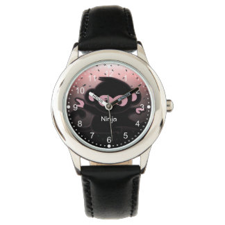 Ninja Warrior Schattig Kinder Horloge