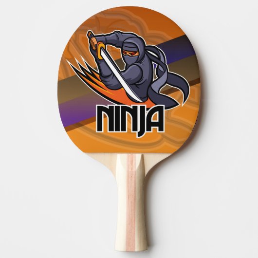 Ninja Warrior Tafeltennisbatje (Voorkant)