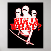 NINJA WAT? POSTER (Voorkant)