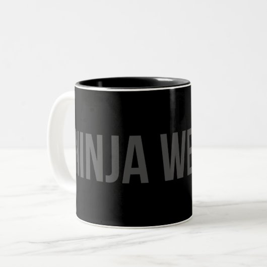Ninja Weapon Coffee Mug (Devant gauche)