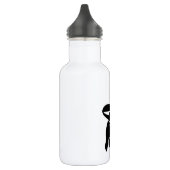 Ninja Wielding a Katana Sword Waterfles (Links)