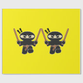 Ninja Wrapping Paper Cadeaupapier (Vlak)