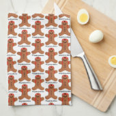 Ninjabreadman biscuit (biscuit) serviette à thé (Quart Plié)