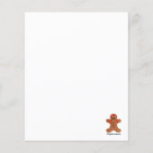 Ninjabreadman biscuit (koekje) (Achterkant)