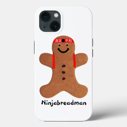 Ninjabreadman biscuit (koekje) Case-Mate iPhone case (Achterkant)