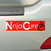 #NinjaCure stc0.1 Bumpersticker (Op auto)