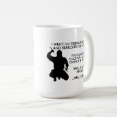 Ninjas du thésaurus Mug Ninja drôle (Devant droit)