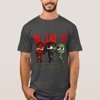 Ninjas met Attitude T-shirt