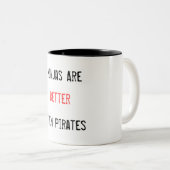 Ninjas sont meilleur pirate alors la tasse (Devant droit)