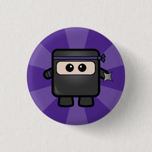 Ninjas vs. Pirates Ronde Button 3,2 Cm