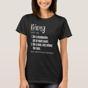 Ninny Definition Moederdag & Birthday gift Gran T-shirt