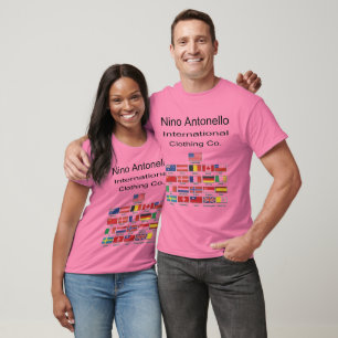 Nino Antonello International Clothing Co. World Fl T-shirt