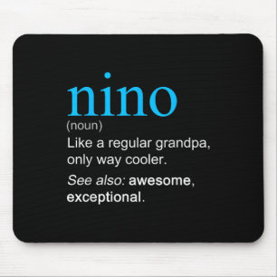 Nino Definitie Zelfstandig Naamwoord Als Een Opa A Muismat