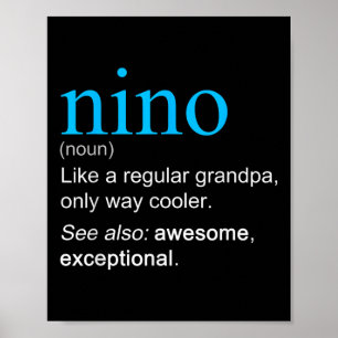 Nino Definitie Zelfstandig Naamwoord Als Een Opa A Poster