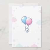 Nino o Nina Genre Reveillez Invitation (Dos)