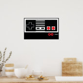 Nintendo Konami - Live door Code NES Poster (Keuken)