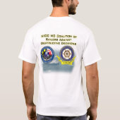 NIOC MD Coalition of Sailors T-shirt (Achterkant)