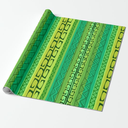 Nipa Hooks - groen Cadeaupapier (Uitgerold)
