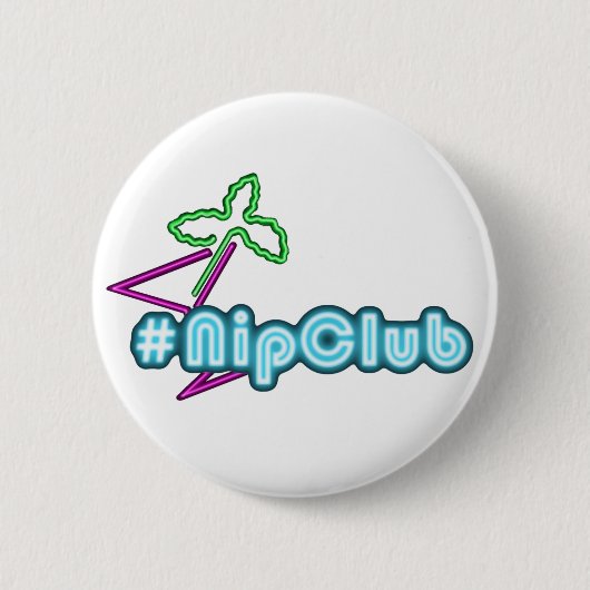 #Nipclub Button pin (Voorkant)