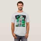 Nipper, de RCA Hond Kerstmis T-shirt (Voorkant volledig)