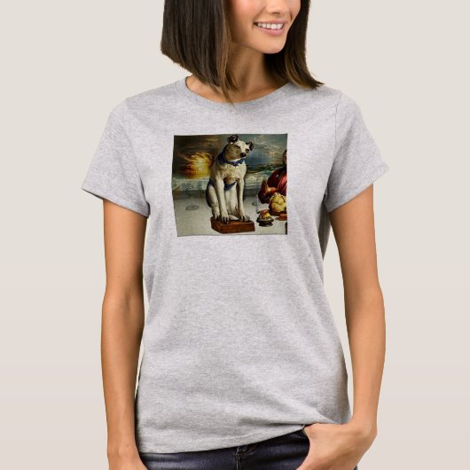 Nipper, de RCA Hond Laatste Avondmaal T-shirt (Voorkant)