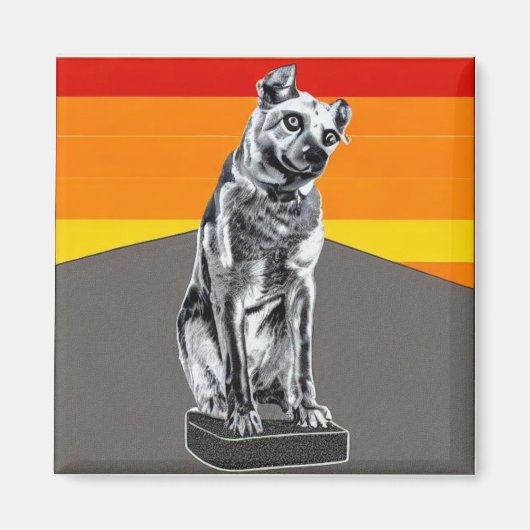 Nipper, de RCA Hond Vulkanisch Magneet (Voorkant)