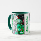 Nipper, La Mug de Noël du chien de la RCA (Devant gauche)