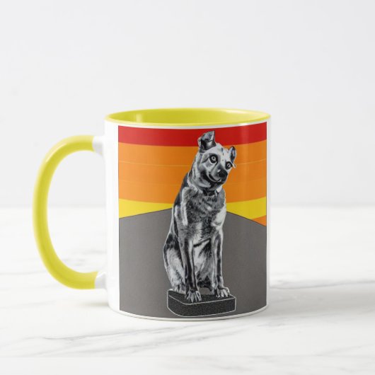 Nipper, le chien de la RCA Mug Volcanique (Gauche)