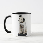 Nipper RCA Victor Hond met Nipper Mok (Links)