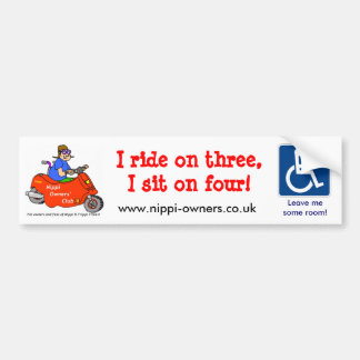 Nippi Oseigenaarsclub Trike Sticker