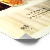 NIPPON BEER KOSEN Co. Japan Adverteren Poster (Hoek)