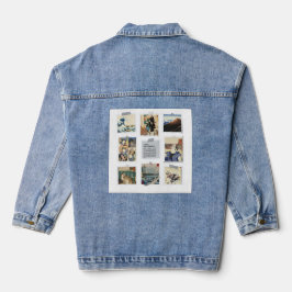 NIPPON Japanese Ukiyo-e Denim Jacket