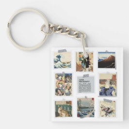 NIPPON Japanese Ukiyo-e Sleutelhanger