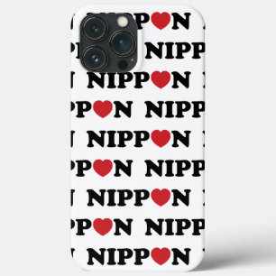 Nippon Love Heart iPhone 13 Pro Max Hoesje