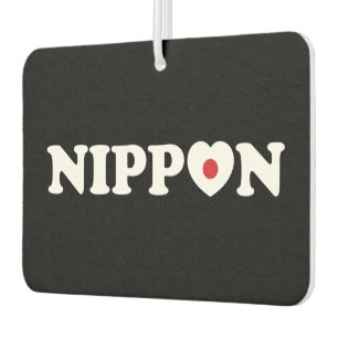Nippon Love Heart Flag Air Freshener Luchtverfrisser