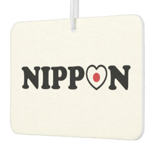Nippon Love Heart Flag Luchtverfrisser