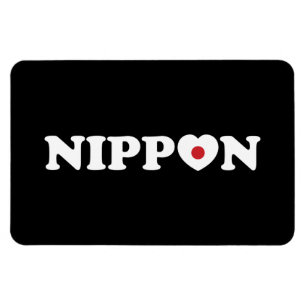 Nippon Love Heart Flag Magneet