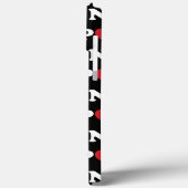 Nippon Love Heart Hoesje-Mate iPhone Case (Achterkant / Links)