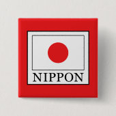 Nippon Vierkante Button 5,1 Cm (Voorkant)