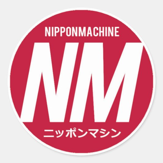 Nipponmachine Stickers (Voorkant)