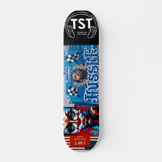 NIPSEY HET GROTE Kateboard, 7¾-inch dek Skateboard (Voorkant)