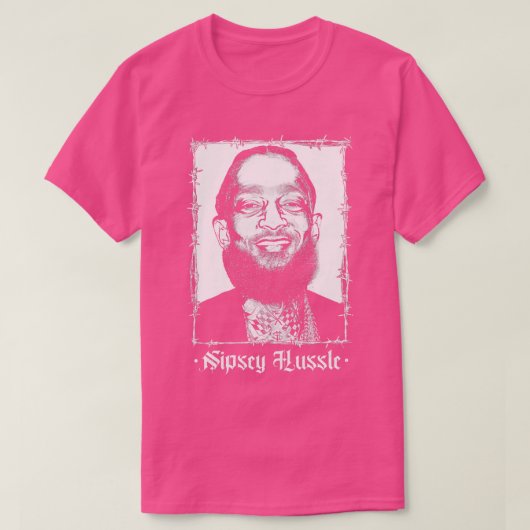 Nipsey Hussle Retro Design T-shirt (Design voorkant)
