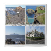 NIR007 NOORD-IERLAND, Mozaïek, Tegeltje (Voorkant)